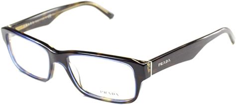 Prada PR16MV ZXH1O1 Eyeglasses Tortoise Denim 53mm